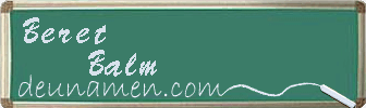 Beret Balm Visitenkarte